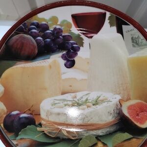 Italian porcelain cheese plates